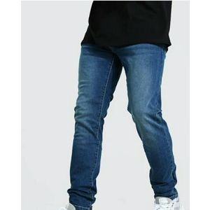 Mens Skinny Stretch Jean - Blue